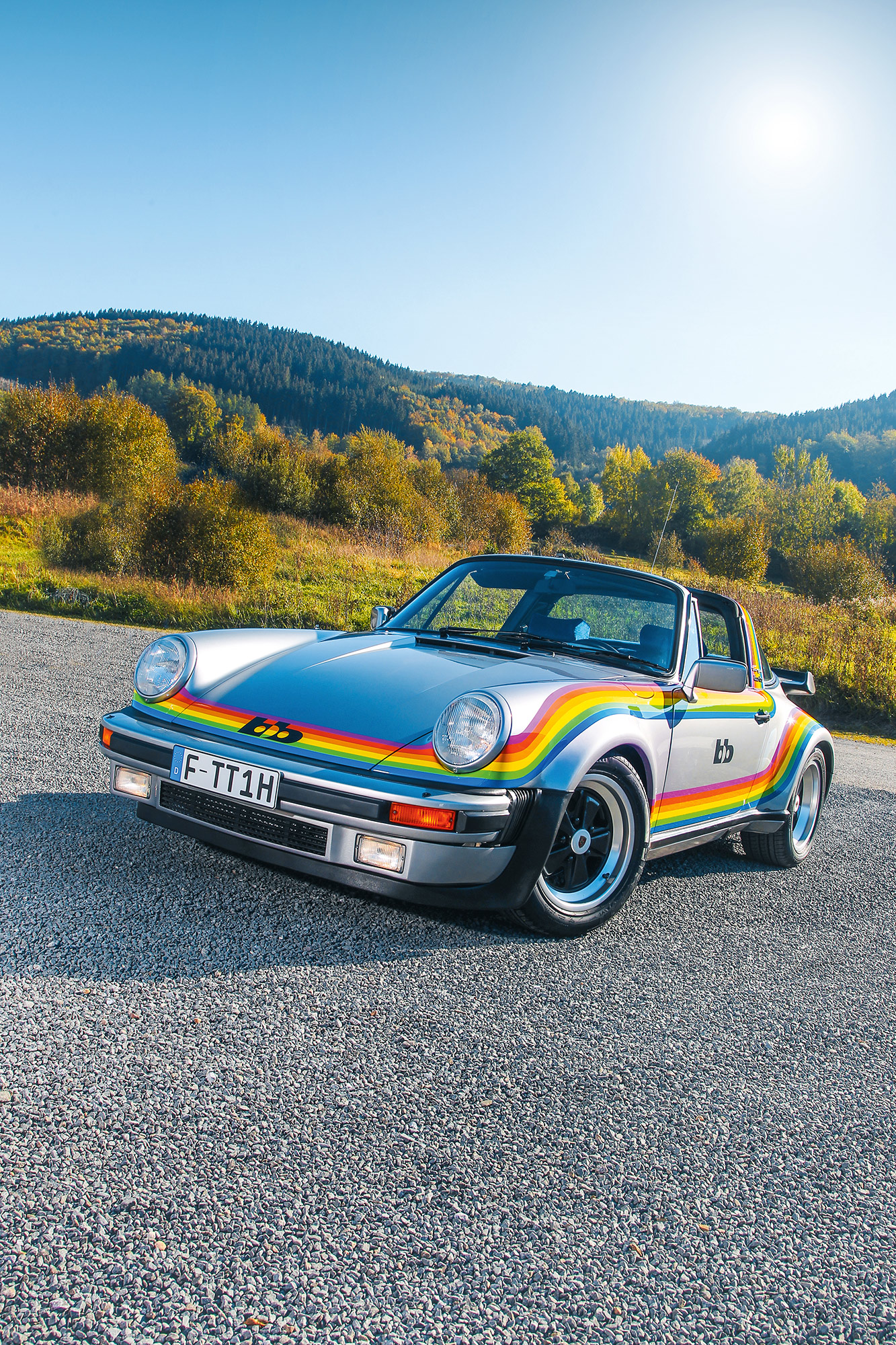 Der Rainbow Porsche 